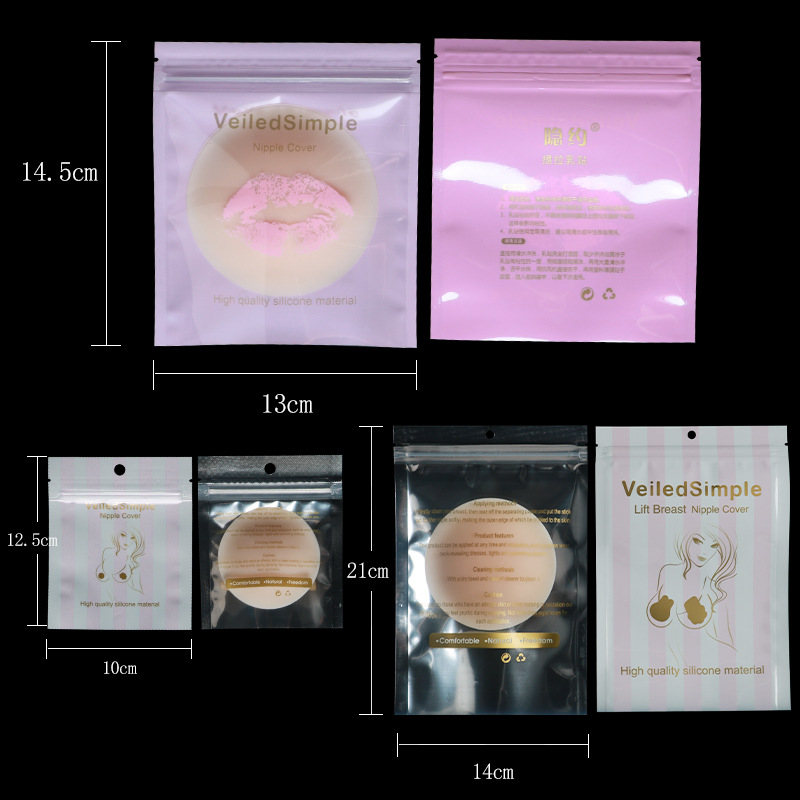 miếng dán ngực Reusable Silicone Adhesive Nipple Cover Invisible Bra Pad Pasties New Self Adhesive Nipple Breast Pasties Cover | WebRaoVat - webraovat.net.vn