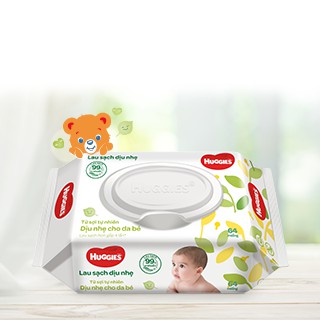 KHĂN GIẤY ƯỚT HUGGIES KHÔNG MÙI