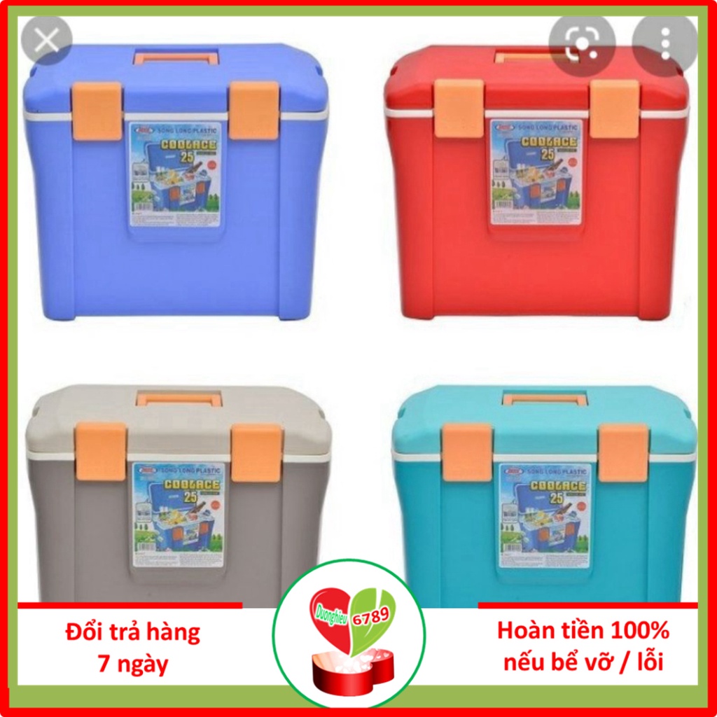 Thùng Đựng Đá, Phích Đựng Thực Phẩm Giữ Nhiệt Song Long 45 lít 2599