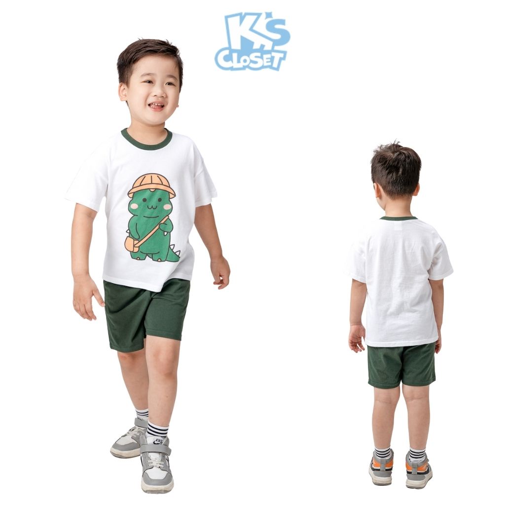 Bộ Quần Áo Cộc Tay K's Closet Dành Cho Bé Trai (2 - 9 Tuổi) E121ONS / E123ONS TMĐT