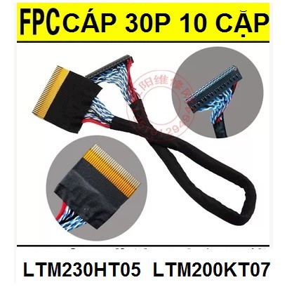 Cáp LVDS FFC cho bo đa năng dùng cho màn hình LTM230HT05 LTM200KT07