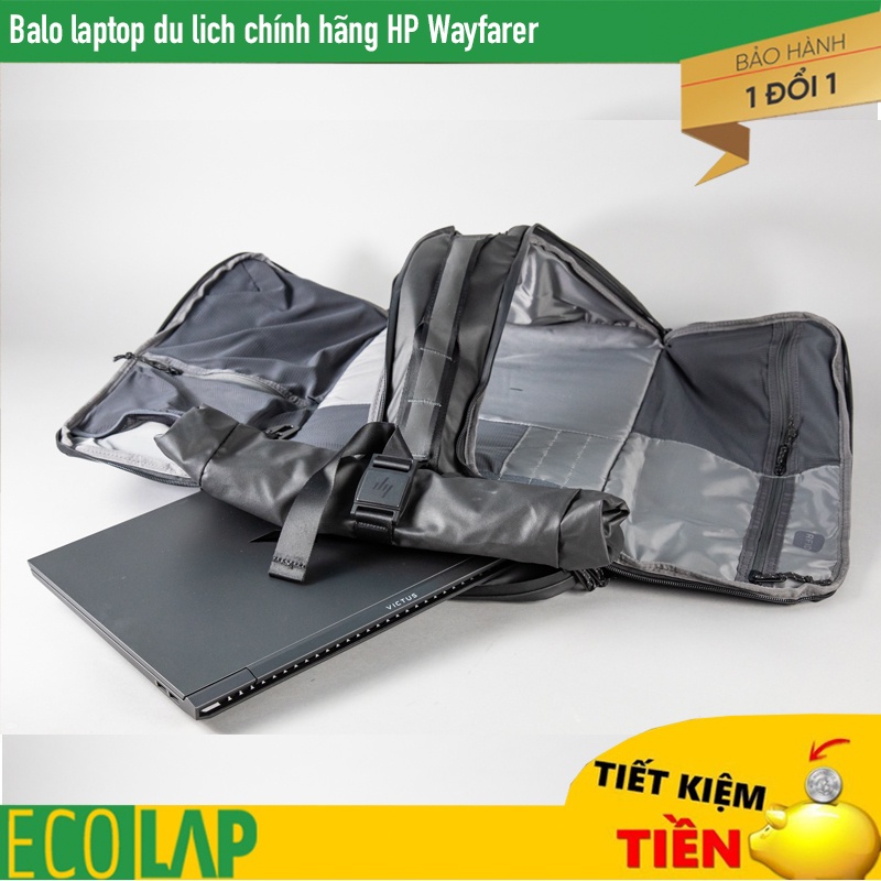 Balo Laptop cao cấp, balo công tác, balo du lịch chống nước chính hãng HP Wayfarer, Rolltop,Odyssey, Omen, Value