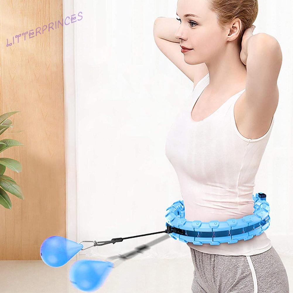 Litterprinces Sport Hoop Yoga Smart Sport Circle Adjustable Waist Fitness Training Ring