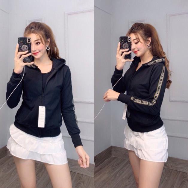 Áo khoác nữ Áo khoát nữ thun da cá chống nắng tản nhiệt G.U viền tay rất hot hàng đẹp-A379