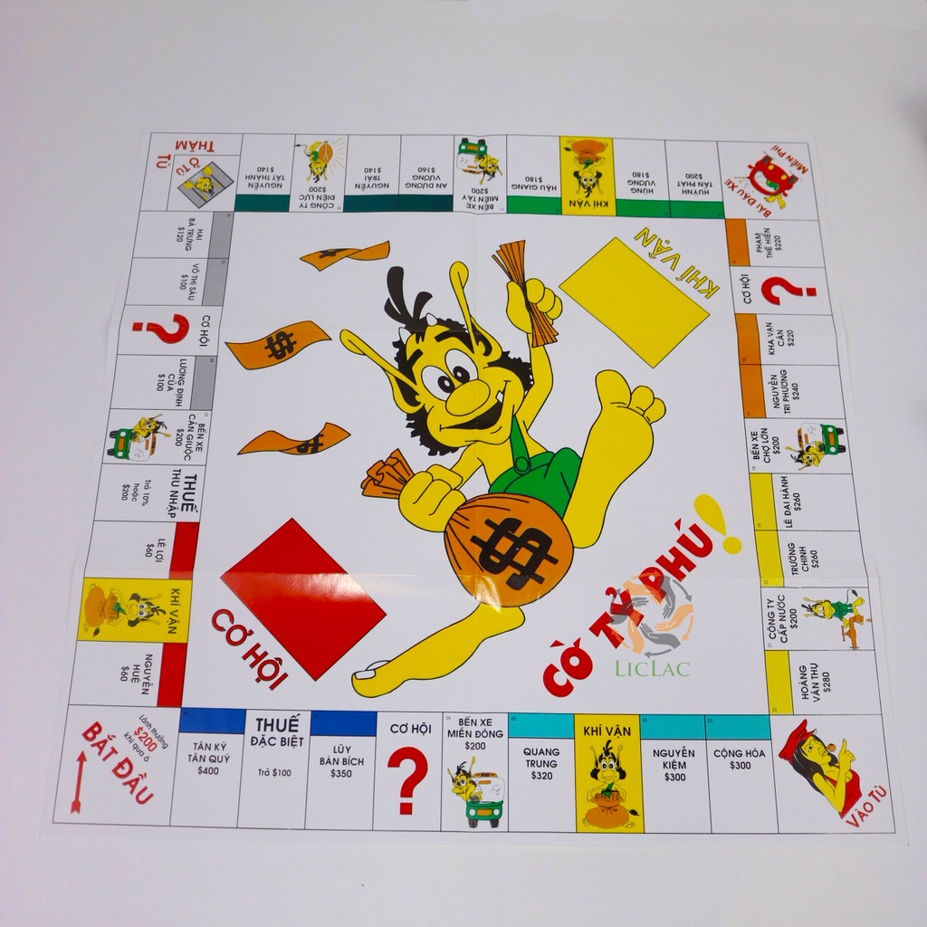 Cờ tỷ phú Đại Phát Tài  hàng loại tốt, Đồ chơi trẻ em boargame giá rẻ