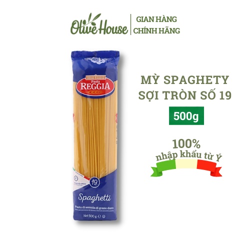 Mỳ Spaghetti sợi tròn số 19 - 500Gr thumbnail