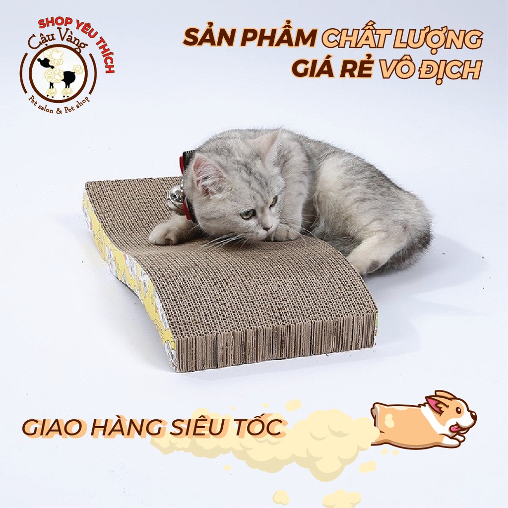 (SIÊU TO ) BÀN CÀO MÓNG CHO MÈO KÈM CANIP - BÀN CÀO MÓNG MÈO-GIÚP MÈO CÀO SẠCH VÀ MÒN BỚT MÓNG