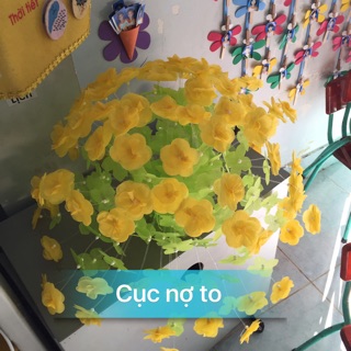 Nguyên liệu hoa giấy lụa tròn