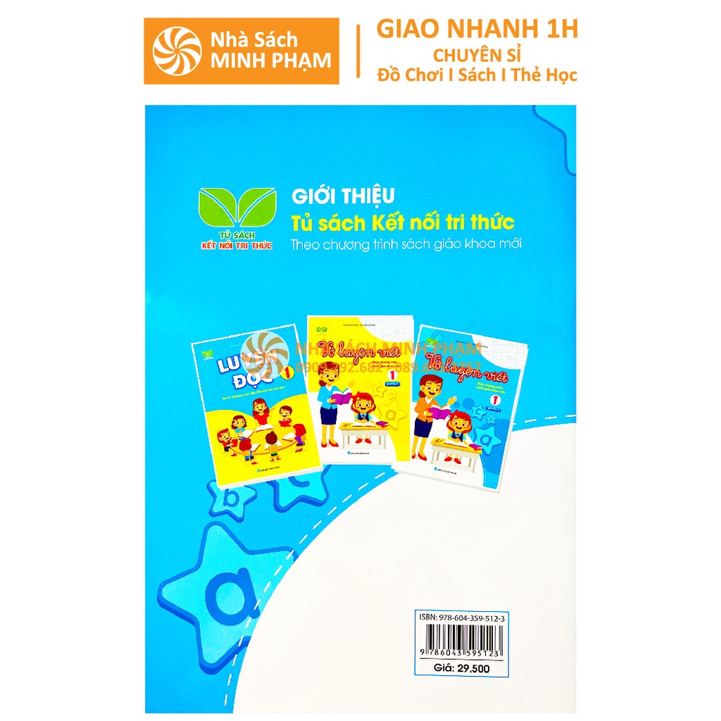 Sách - Combo Vở Luyện Viết Lớp 1 - Chương trình Kết nối tri thức với cuộc sống - Quyển 1,2 (2 cuốn)