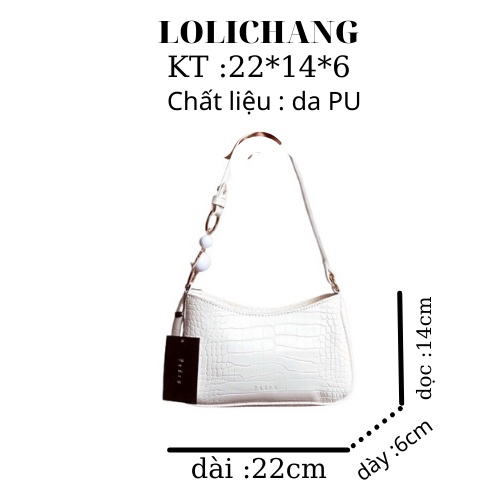 Túi Kẹp Nách Dây Phối Ngọc Siêu Xinh TX901