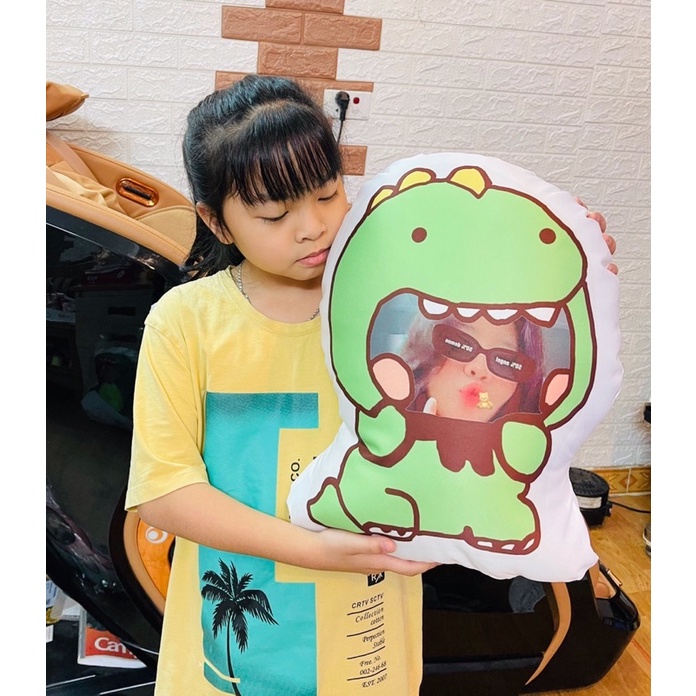 Gấu ôm in ảnh theo yêu cầu / gấu bông ghép mặt làm theo yêu cầu