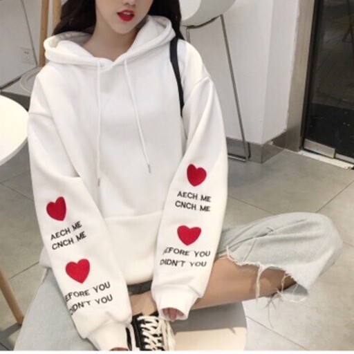 Áo Hoodie Nữ Tay Dài Thời Trang Hàn Quốc