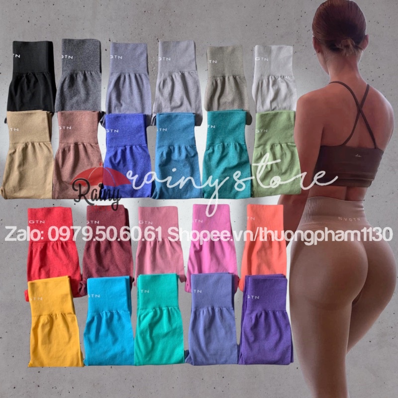 Quần Tập Gym NVGTN Dài - Đồ Tập Rainy Store