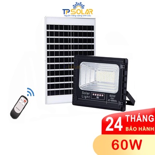 Đèn Pha Năng Lượng Mặt Trời Jindian, Công Suất 60W (Bản Nâng Cấp)