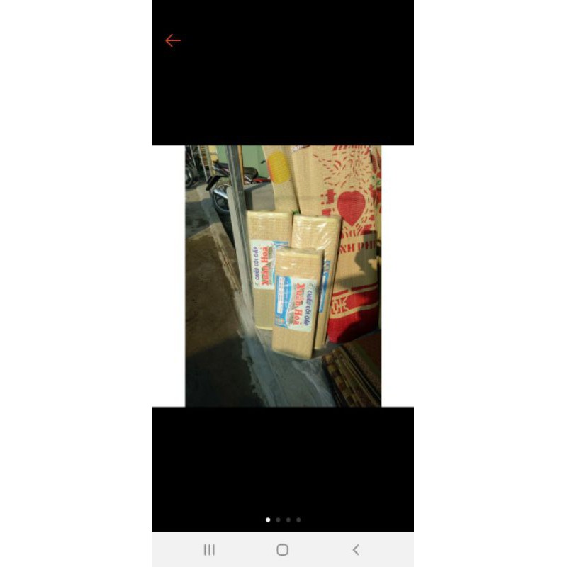 Chiếu cói 2m×2m2 gấp Xuân Hòa