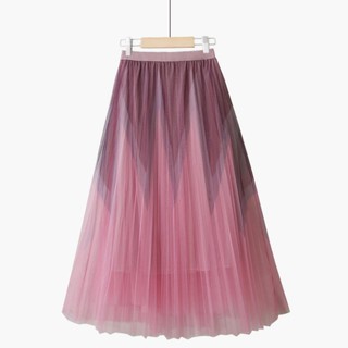 [ORDER] CHÂN VÁY XÒE XẾP LY OMBRE