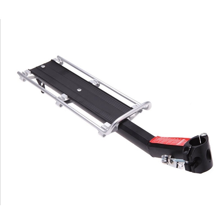 Giá đèo hàng tháo lắp nhanh Gác baga nhôm bắt cọc yên xe đạp thể thao