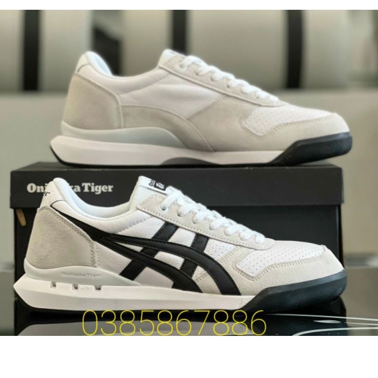 Giày Asics Onitsuka Tiger White/Black Nam/Nữ [Hàng Chính Hãng - Authentic - FullBox]