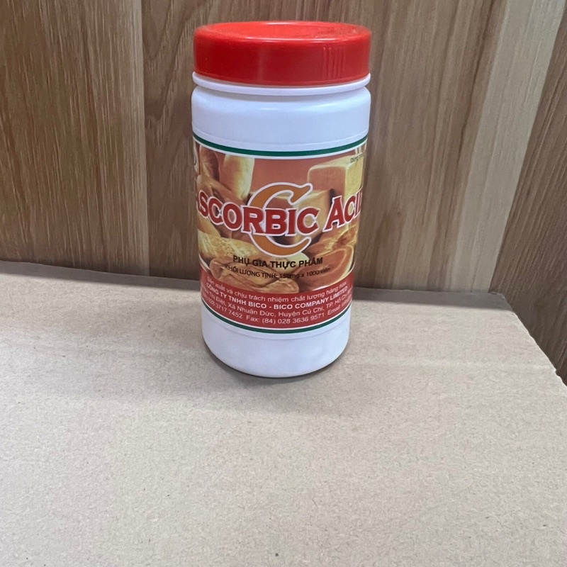 Phụ gia thực phẩm Vitamin C làm bánh mỳ 1000 viên