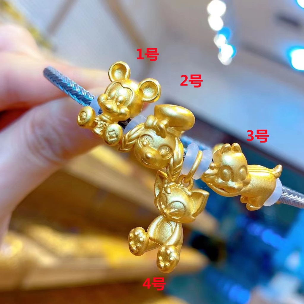 Hạt Xỏ Vòng Tay Hình Chuột Mickey Xinh Xắn