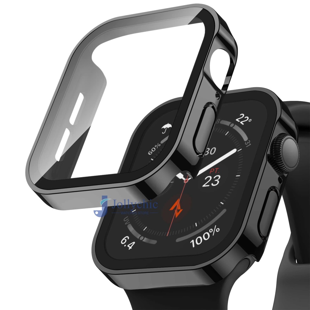 Kính Cường Lực Bảo Vệ Màn Hình Chống Thấm Nước Cho apple watch series 8 7 cover 40mm 44mm 41mm 45mm Edge