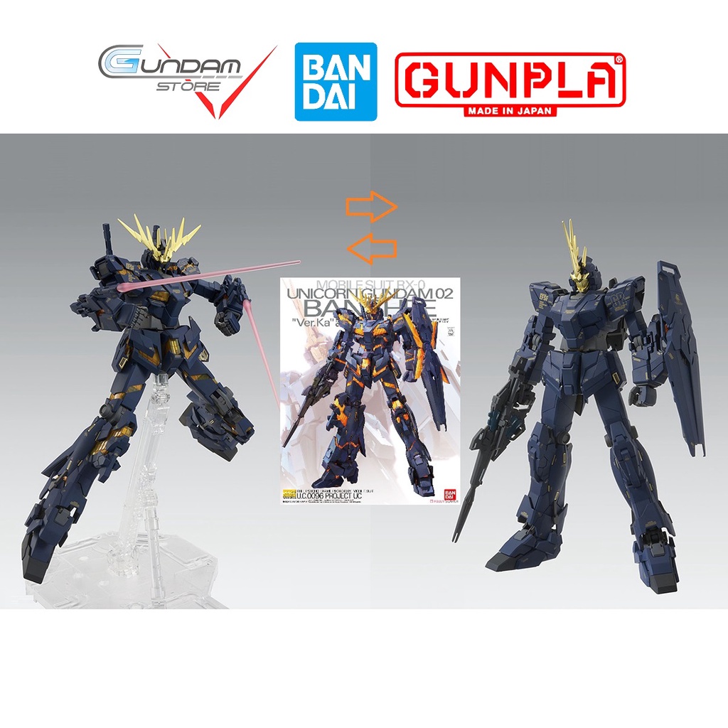 Mô Hình Gundam MG BANSHEE VER KA RX-0 UNICORN UC 1/100 Bandai Master Grade Đồ Chơi Lắp Ráp Anime Nhật