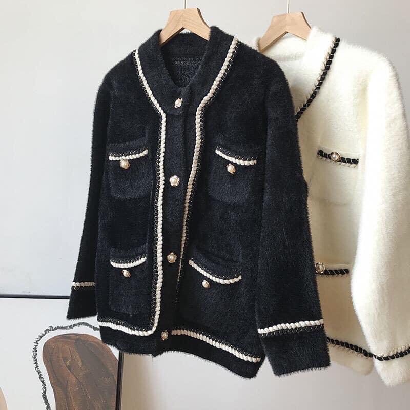 Áo khoác lông thỏ