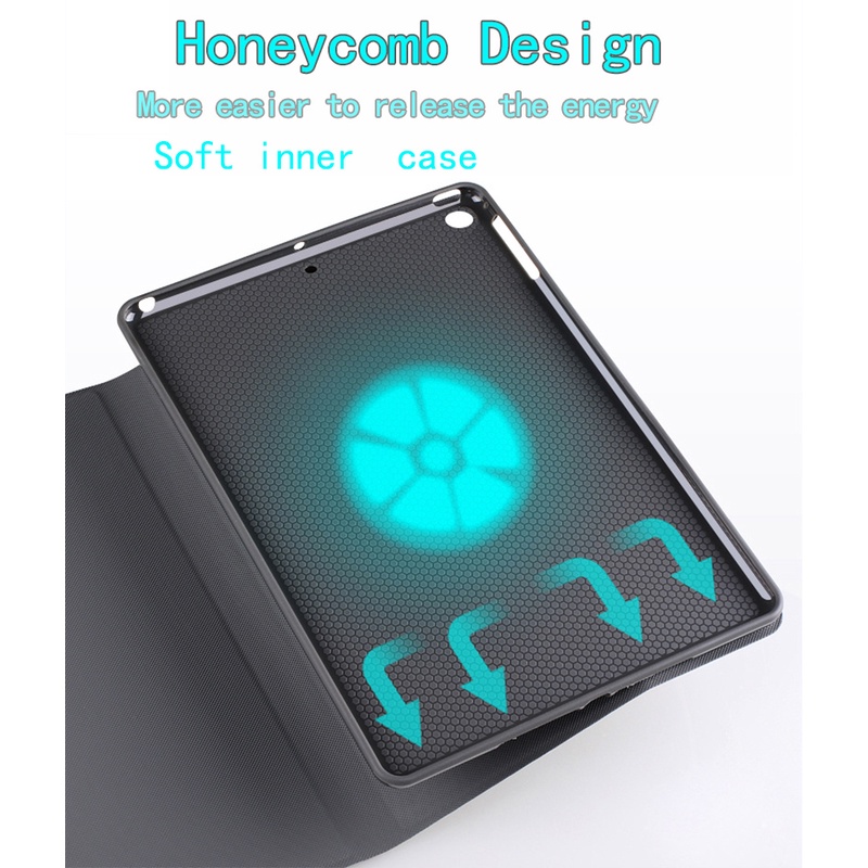 Bao da PU chống sốc cho iPad 9.7 2017 2018 A1893 iPad 2/3/4/5/6 Air1/2/3 Mini12345