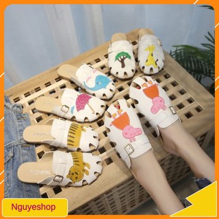 (ORDER) Dép sục hình con vật cute sẵn con voi 40