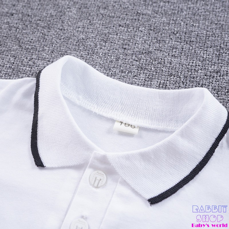 Bộ quần áo cho bé trai cộc tay cho bé áo thun cotton polo quần short công tử [MH15]