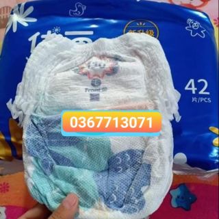 Bỉm quần youli xanh đủ size( m 92c,l 84c, xl 80c,xxl 72c )295k