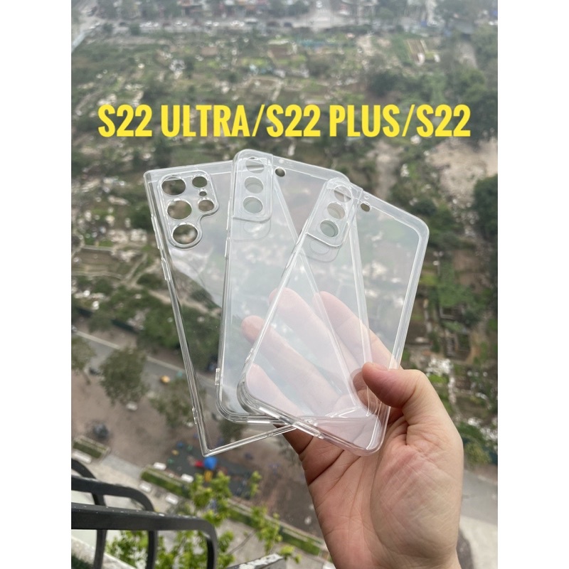 Ốp lưng silicon Gor cho Samsung Galaxy S23 Ultra, S23, S22 Ultra , S22 Plus, S22 có gờ bảo vệ camera