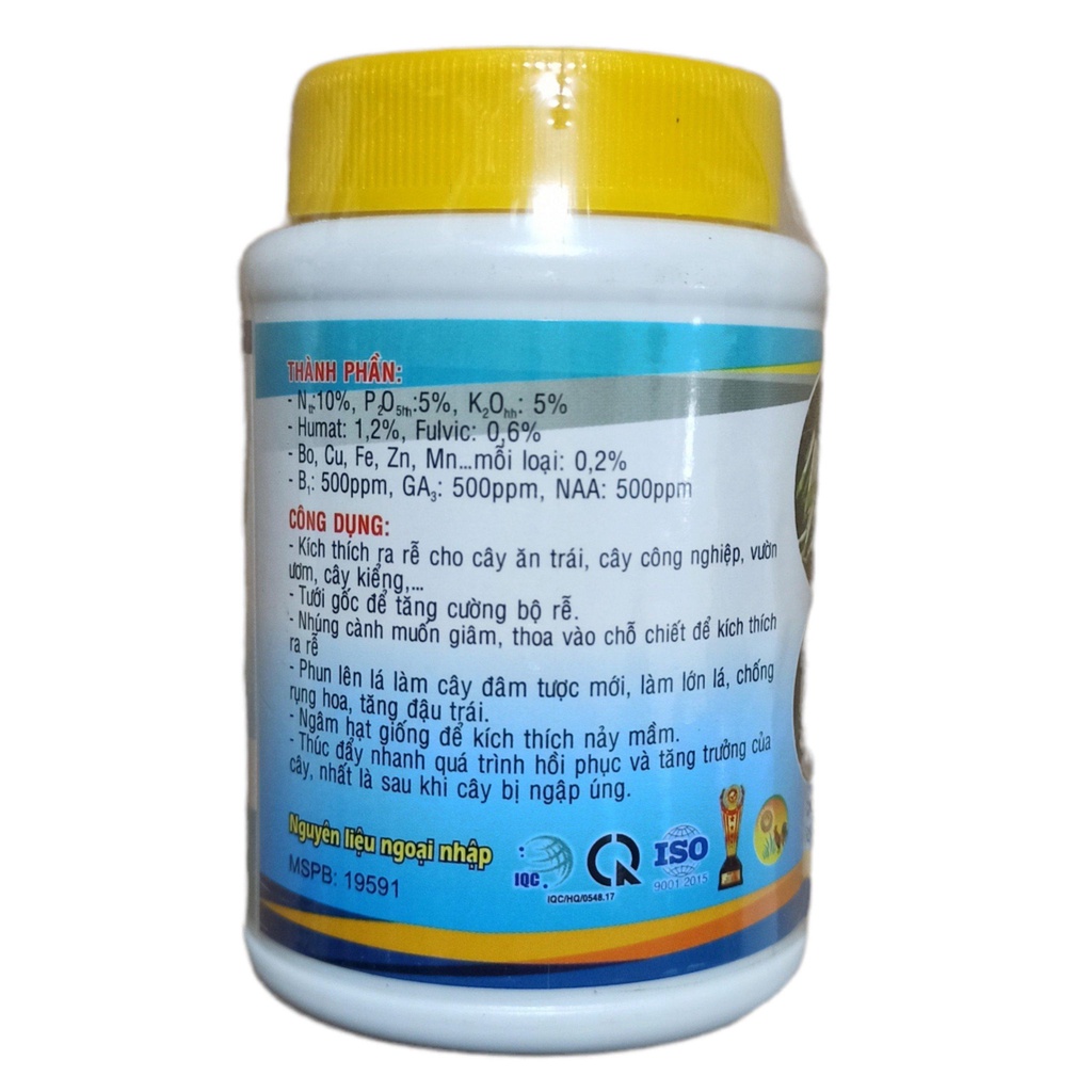 Combo 3 lọ Phân bón lá kích rễ Super root N3M lọ 100g, siêu ra rễ cho cây trồng.