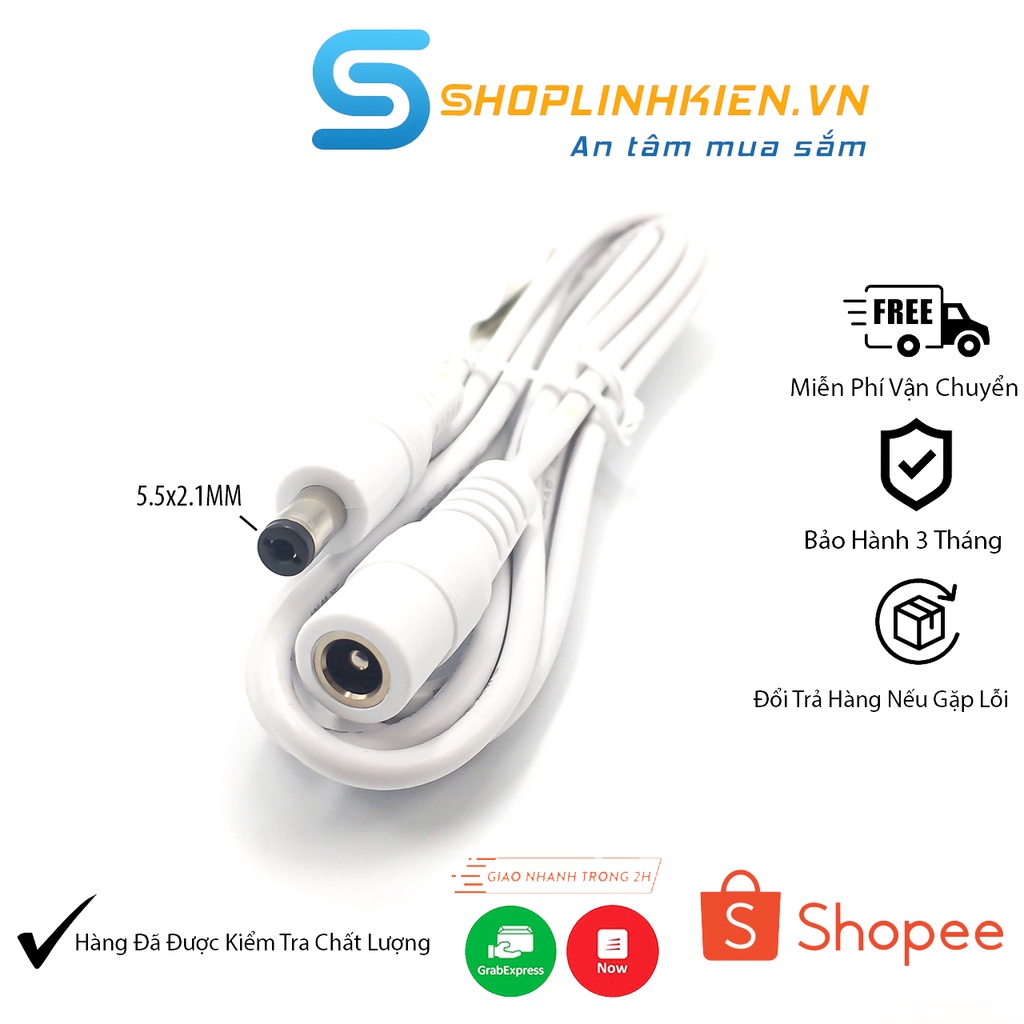 Nguồn Adapter 5V 2.5A 5.5x2.1mm,Cho đầu android TV Box Cục Sạc 5V2A cho thiết bị điện tử hãng Viasat US