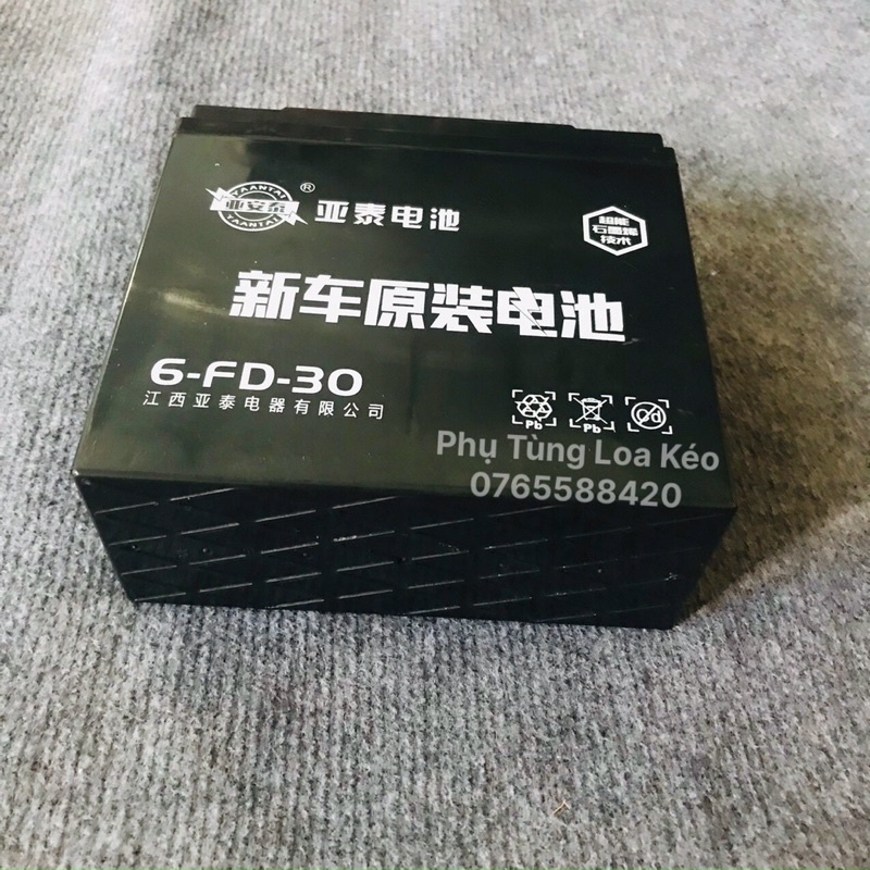 Bình Ắc Qui Kín Khí 12v 20AH 30AH Loa Kéo