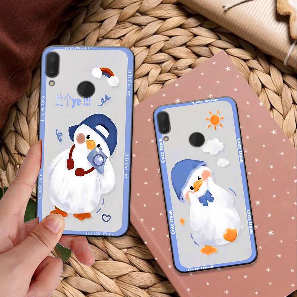 Ốp Huawei Nova 3E bộ hình cute dễ thương gấu thỏ xinh xắn vẽ tay lạ mắt