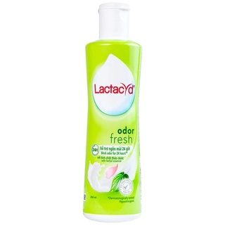 Dung dịch vệ sinh phụ nữ lactacyd odor fresh sanofi ngăn mùi 24h
