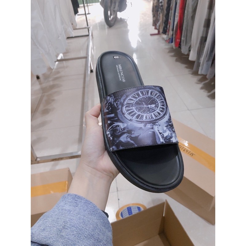 Dép Nam Thời Trang 3D Bánh Xe đế thấp full size 38-43