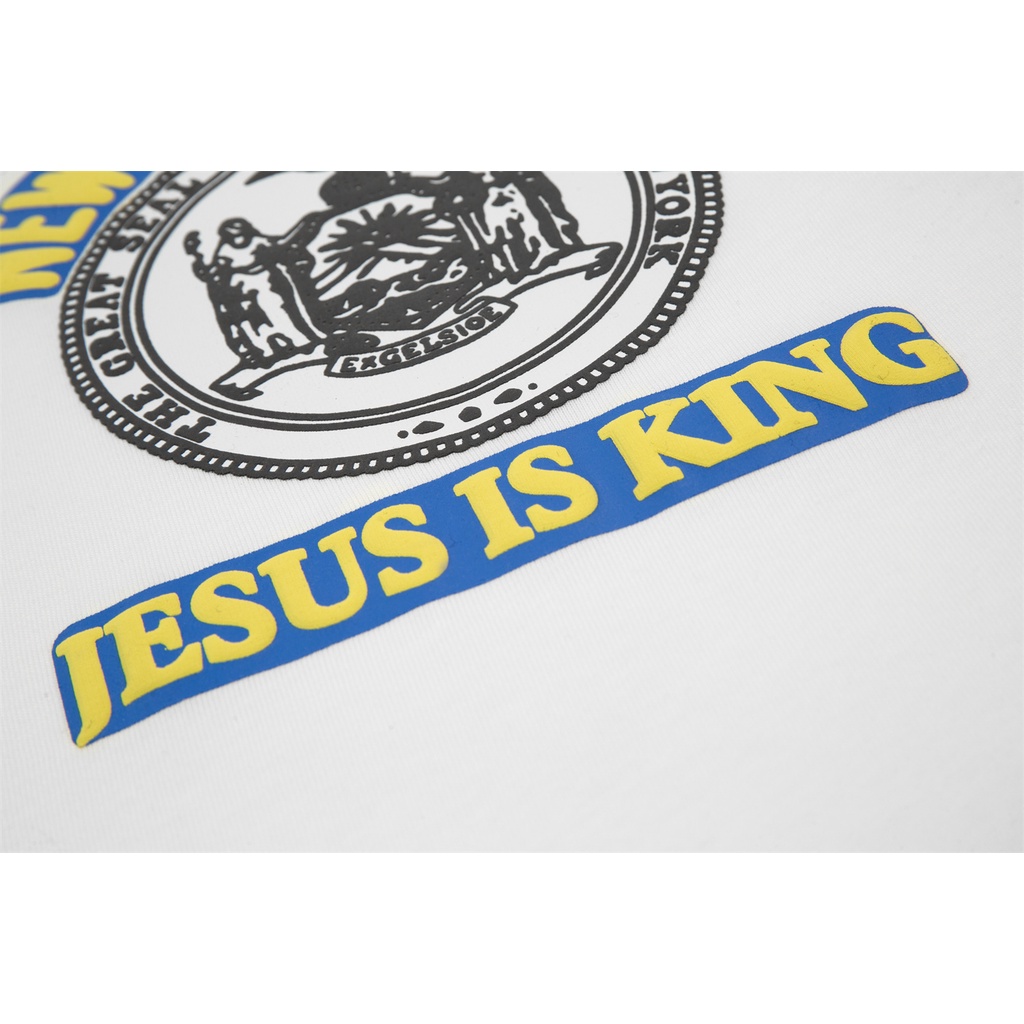 CPFM Kanye with the same JESUS IS KING limited high street hip-hop tide brand short-sleeved T-shirt couple models
