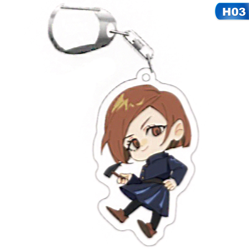 flowersqueen Móc Khóa Hoạt Hình Jujutsu Kaisen Dễ Thương