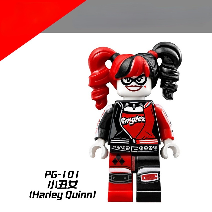 Bộ Đồ Chơi Lắp Ráp Lego Nhân Vật Harley Quinn Dc Dành Cho Trẻ Em