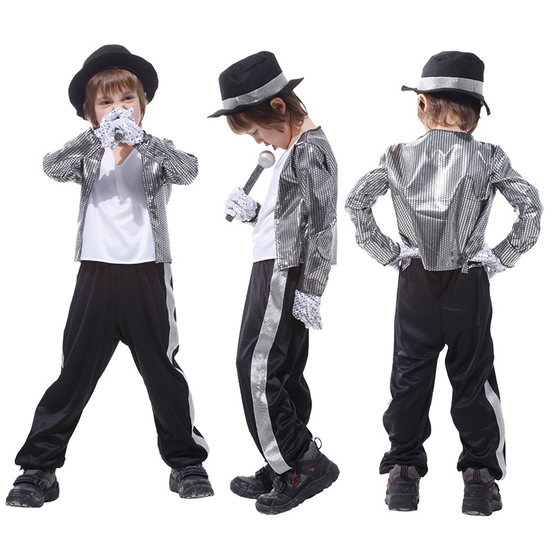 Đồng phục Michael Jackson hóa trang Halloween cho bé
