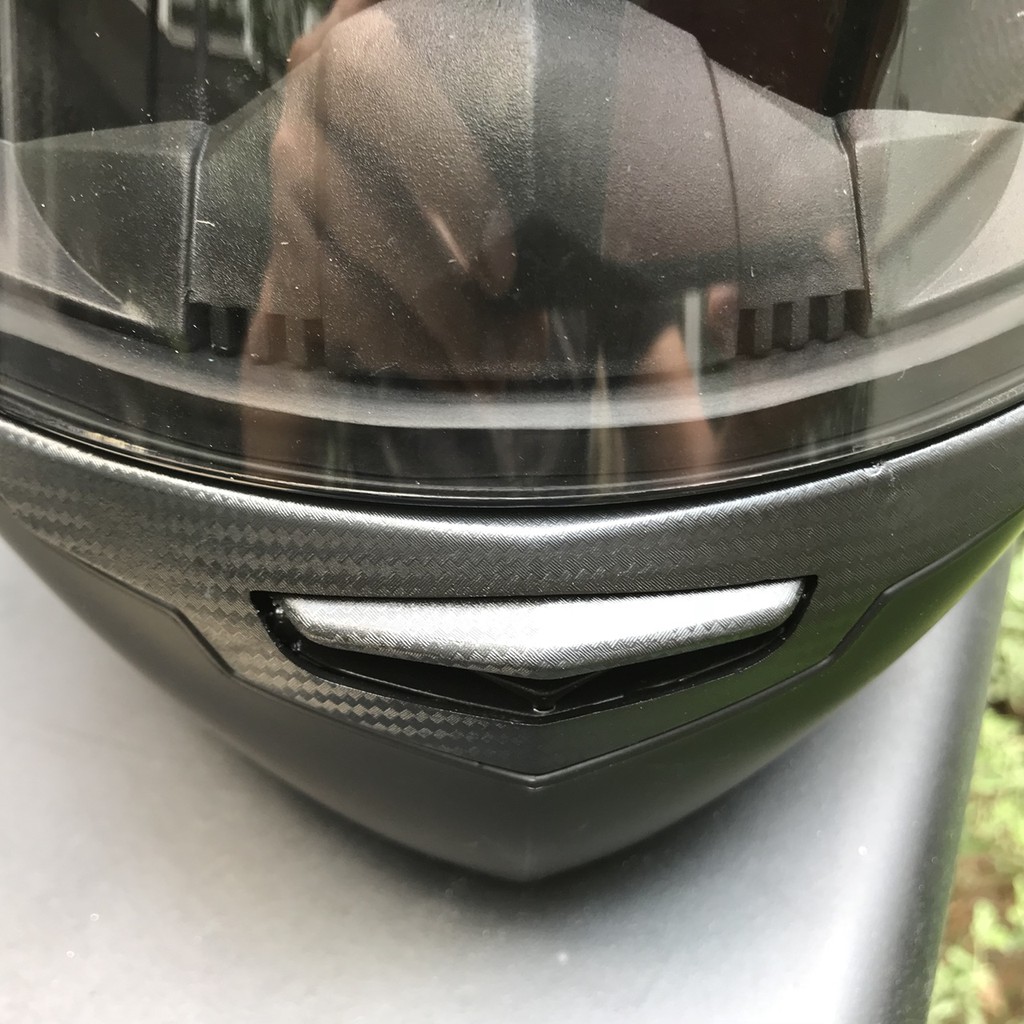 Mũ bảo hiểm Asia MT136 đen nhám kính tráng gương