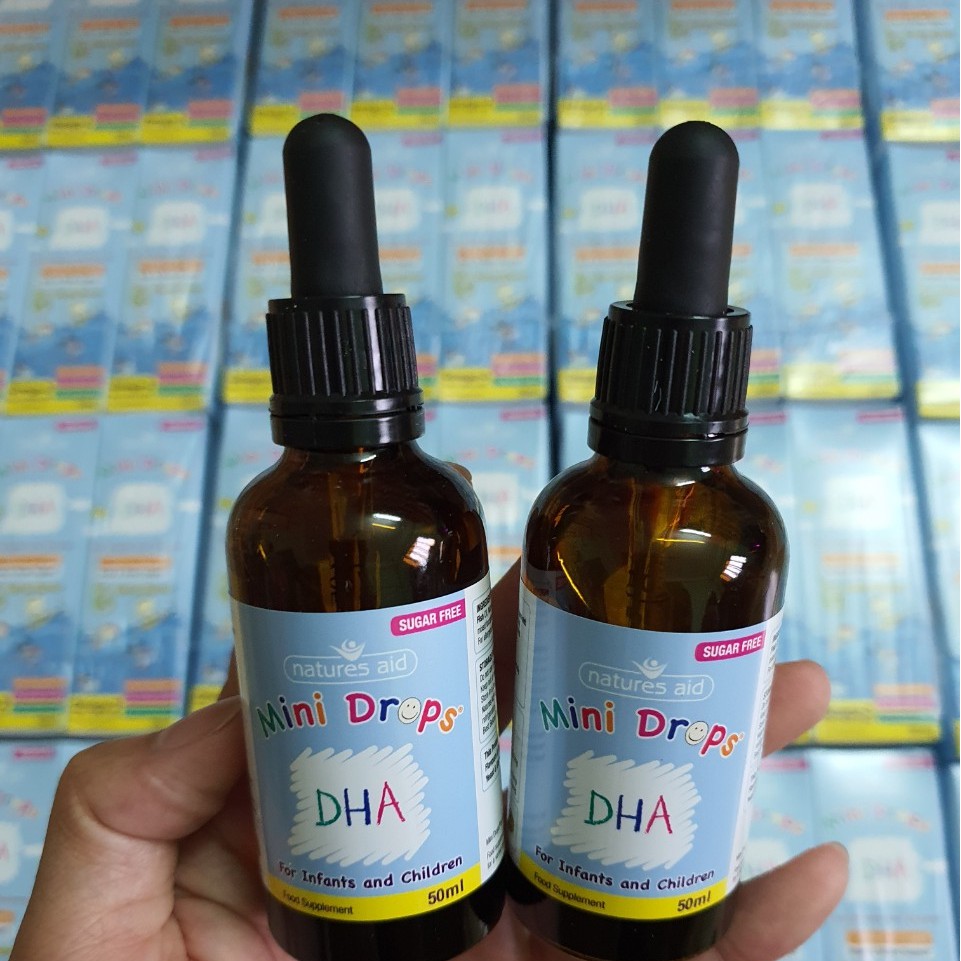 DHA Drops cho bé từ 3 tháng tuổi