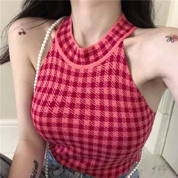Áo Hai Dây Dáng Ôm Phong Cách Pháp Thời Trang Mùa Hè Cho Nữ