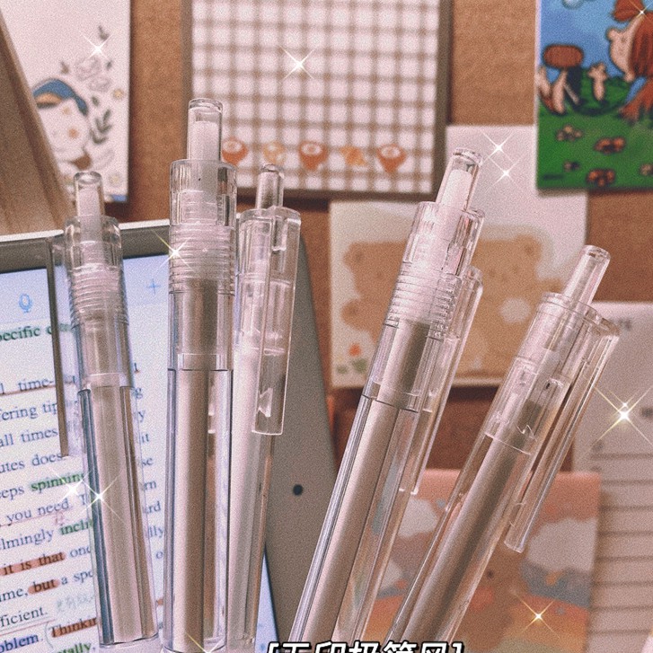 Bút Mực Đen Ohaya Trong Suốt 0.5mm