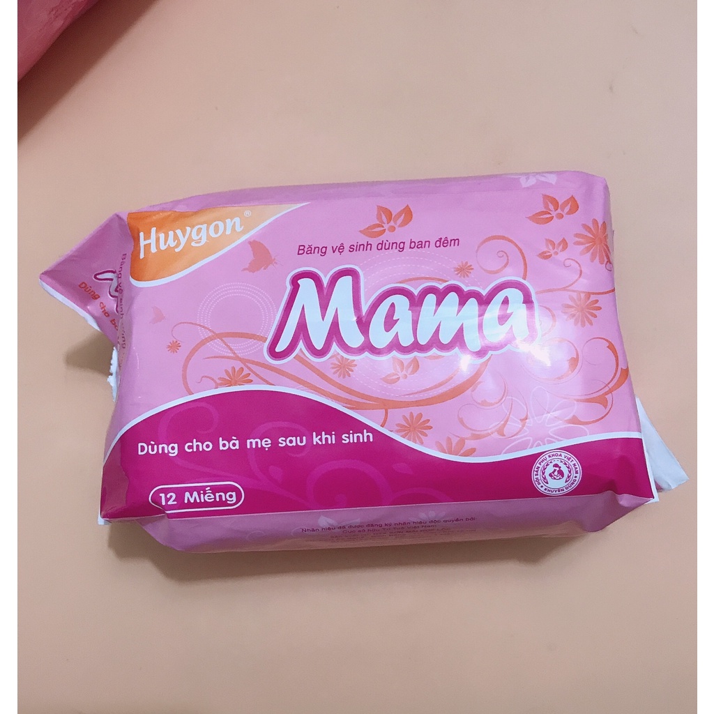 Băng Vệ Sinh Mama Cho Mẹ Sau Sinh ( Gói 12 Miếng )