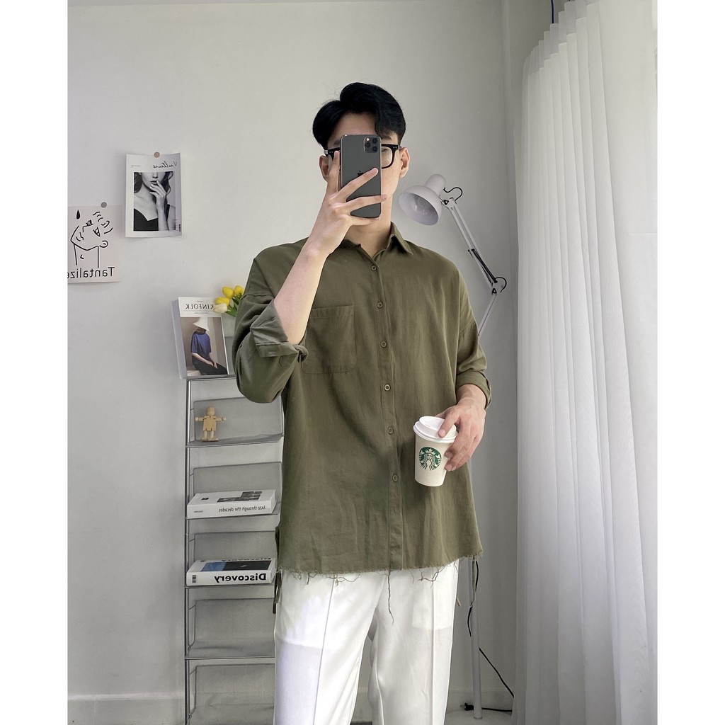 Sơ mi tay dài M1966 (hình chụp thật) | BigBuy360 - bigbuy360.vn