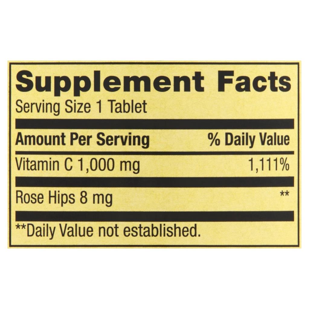 Spring Valley Vitamin C 1000mg TPBS Hỗ Trợ Sức Khoẻ - Từ Mỹ