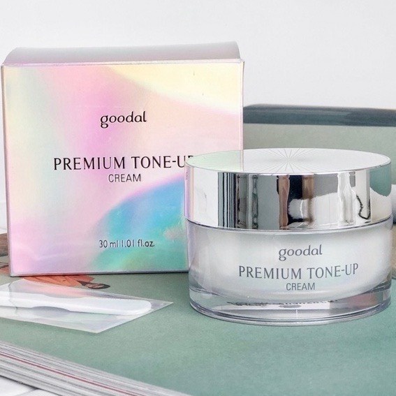 Kem Ốc Sên Dưỡng Trắng Da Goodal Premium Snail Tone Up Cream Hàn Quốc Chính Hãng
